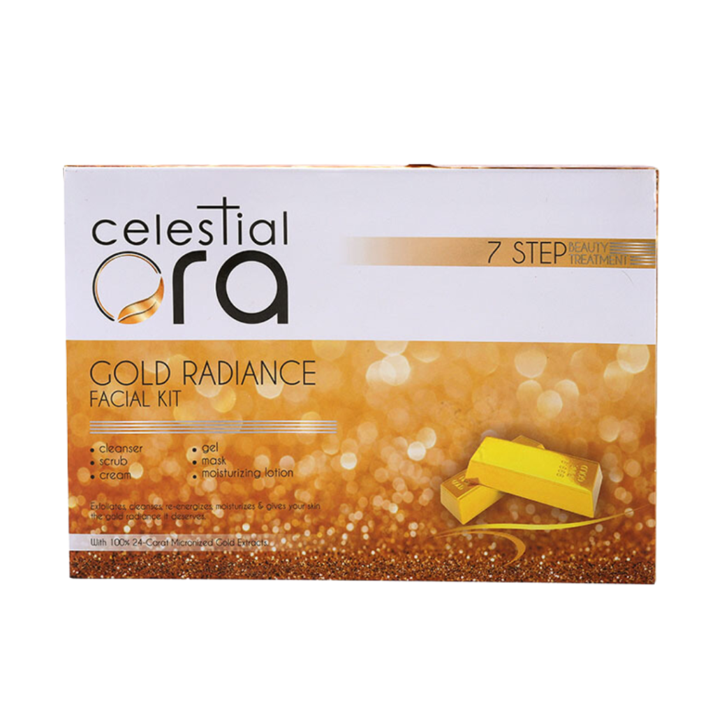 CELESTIAL ORA FACIAL KIT GOLD RADIANCE 300 GMS
