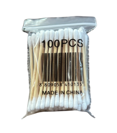 Cotton Wooden Ear Cleaning Buds