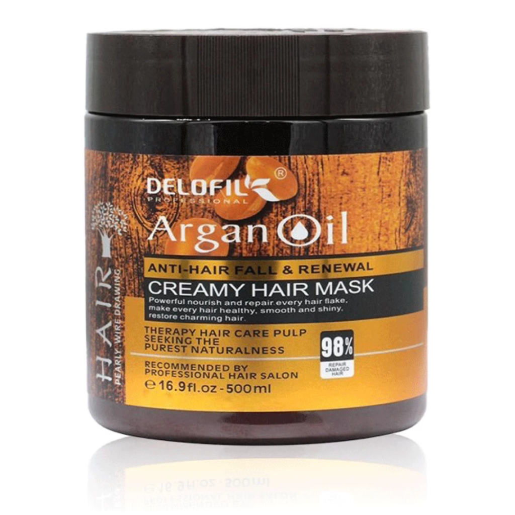 Delofil Professional Delofil Argan Oil Creamy Hair Mask