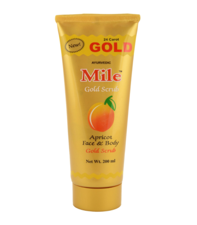 Gold Ayurvedic Mile Herbal Gold Scrub