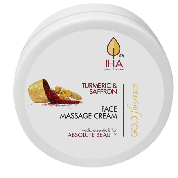 IHA Gold Fluoresce Face Massage Cream