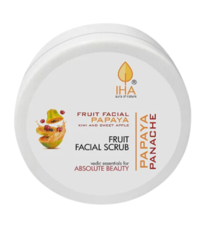 IHA Papaya Panache Facial Scrub - Herbal Fruit Face Scrub