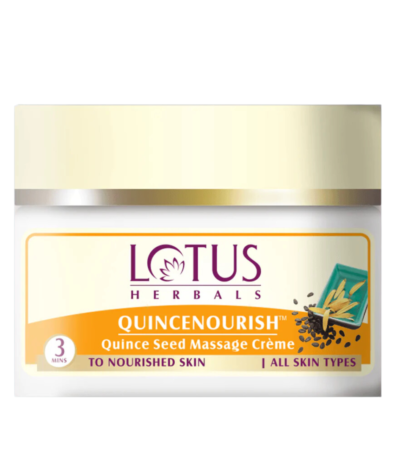Lotus Herbals QUINCENOURISH Quince Seed Nourishing Massage Creme