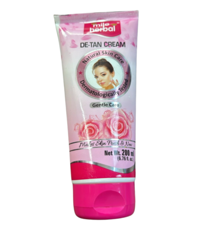 Mile Herbal De-tan Cream Net. Wt. 200ml