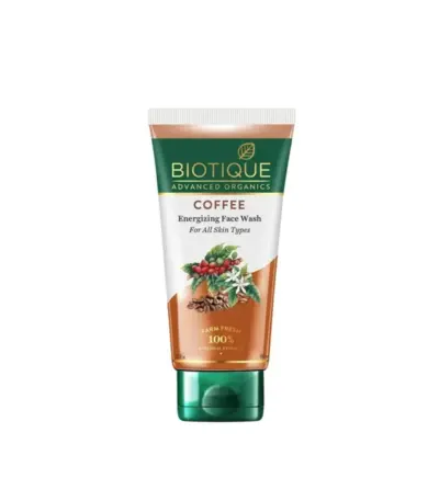 Biotique Coffee Energizing Face Wash for All Skin Types, 150 ml